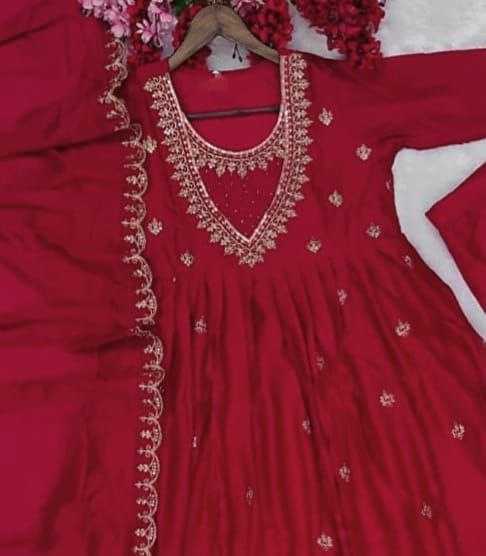 Ynf Vichitra Silk KESH536 rehan Kurti Wholesale Festive Kurtis Ethnic Kurtis Embroidered Kurtis Manufacturer- Kapda Export