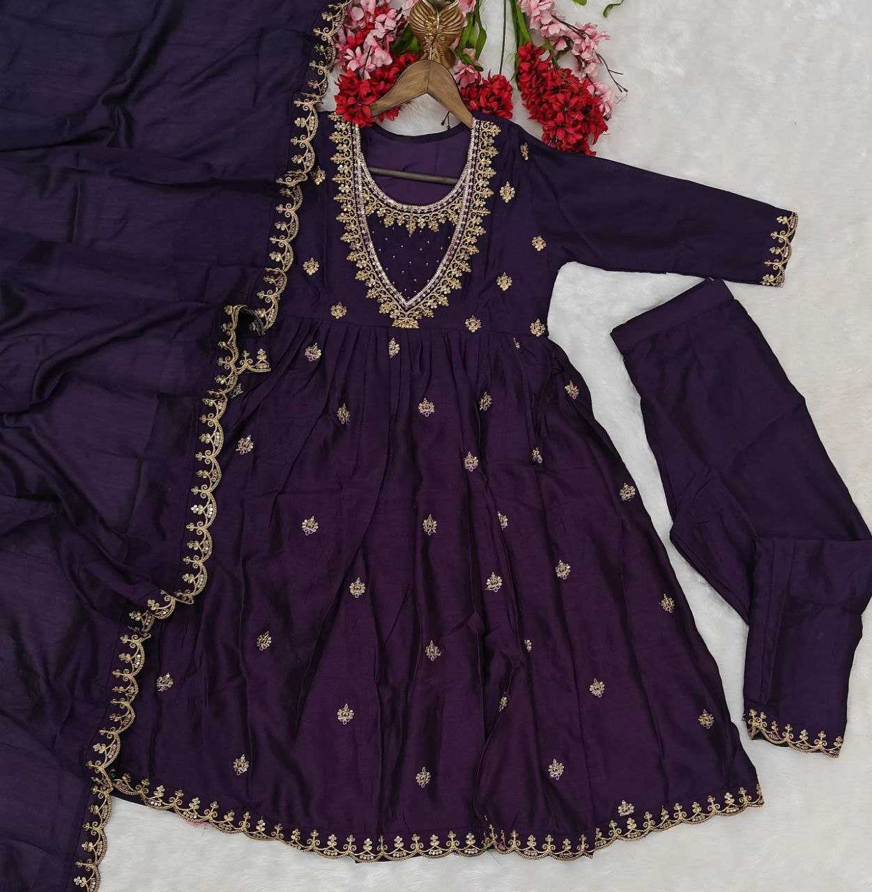 Ynf Vichitra Silk KESH536 rehan Kurti Wholesale Festive Kurtis Ethnic Kurtis Embroidered Kurtis Manufacturer- Kapda Export