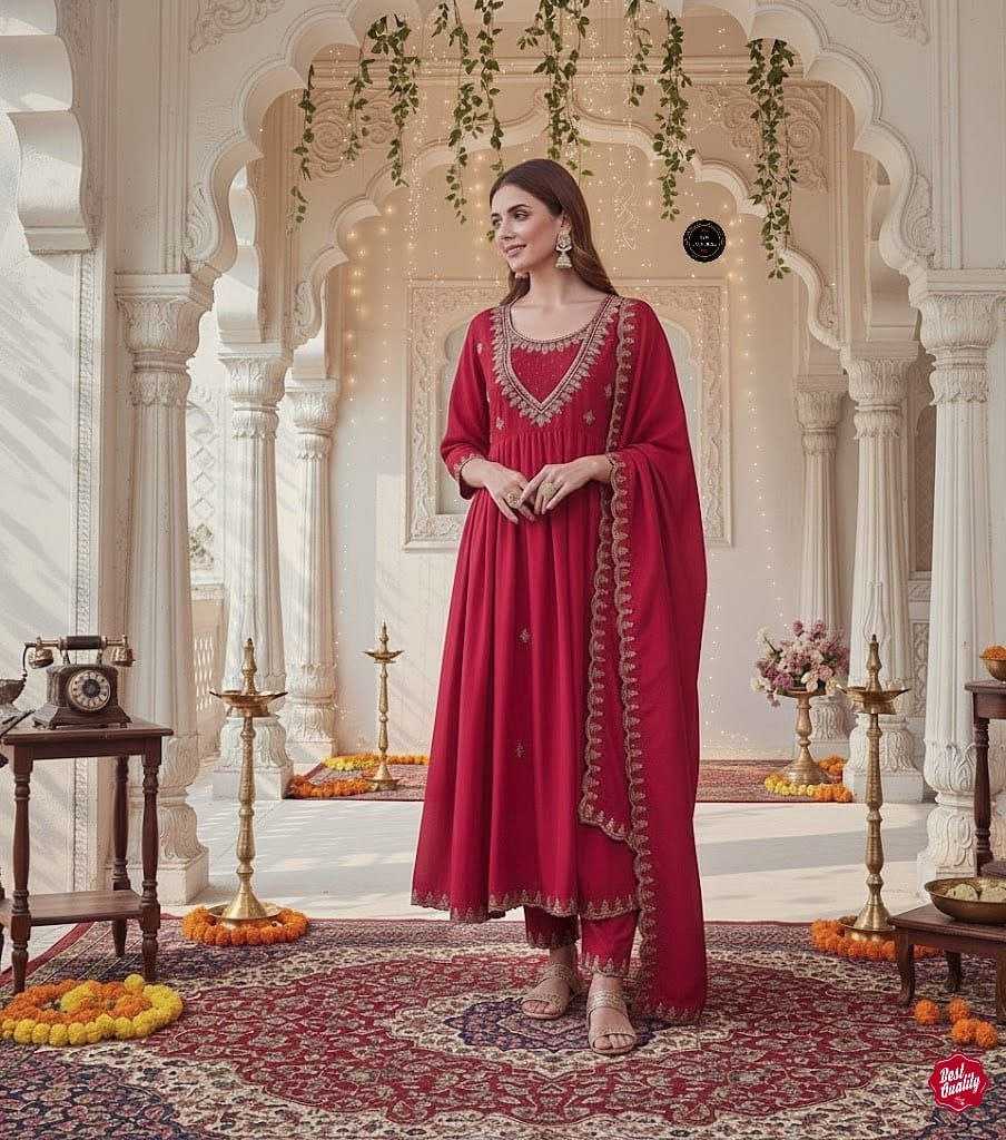 Ynf Vichitra Silk KESH536 rehan Kurti Wholesale Festive Kurtis Ethnic Kurtis Embroidered Kurtis Manufacturer- Kapda Export