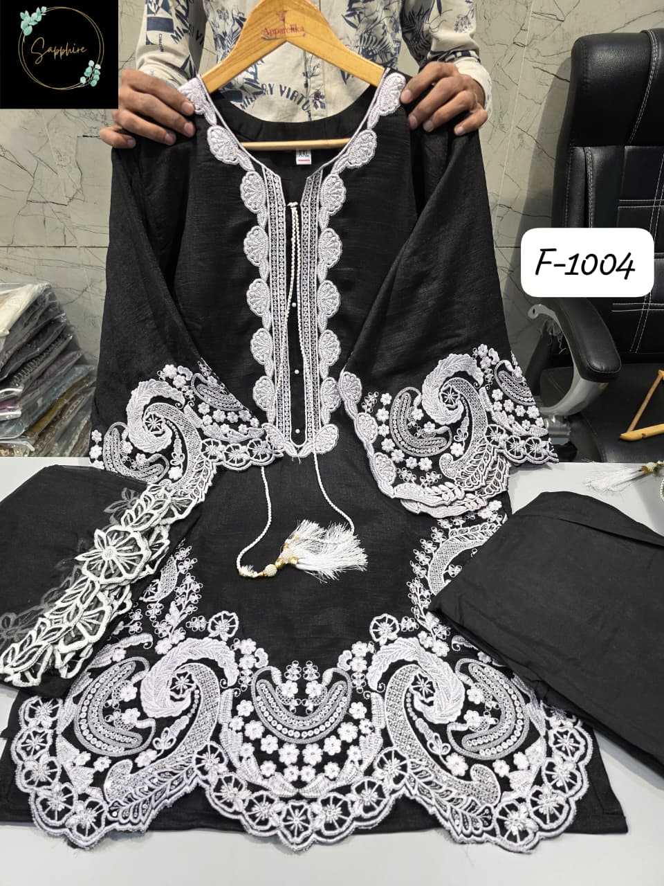 Ynf Vichitra Silk KESH557 1004 Suits & Dresses Wholesale Sharara Salwar Suits Embroidery Suits Designer Suits Manufacturer- Kapda Export