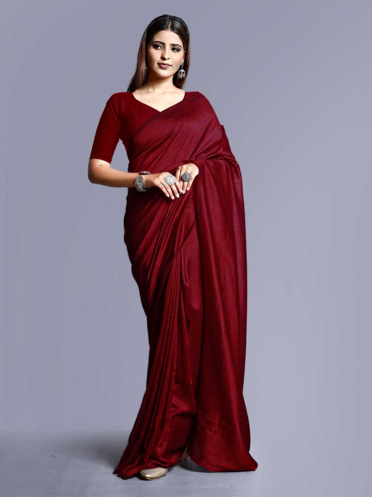 Ynf Vichitra Silk KESH664 VICHITRA PLAIN Sarees Festive Collections Wholesale Party Wear Sarees Plain Sarees Silk Sarees Manufacturer- Kapda Export