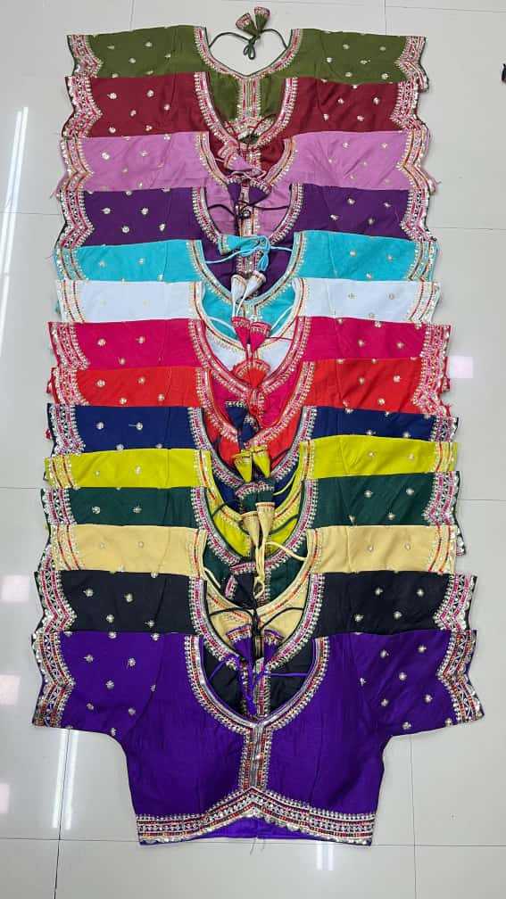 Ynf Vichitra Silk KESH728 102 Readymade Blouses Festive Collections Wholesale Embroidered Blouses Fashion Blouse Silk Blouse Manufacturer- Kapda Export