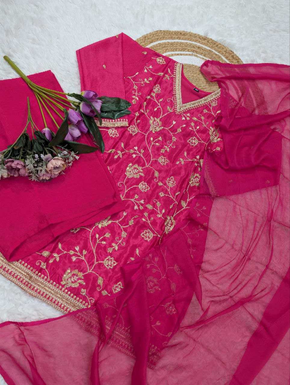 Ynf Viscose KESH529 ISHIKA Kurti Wholesale Fancy Kurti Embroidered Kurtis Full Sleeve Kurti Manufacturer- Kapda Export