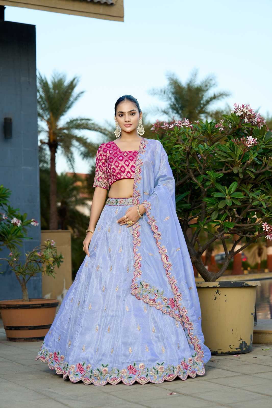Ynf Viscose KESH530 ANANTESH 5048 Lehengas Wedding Collections Wholesale Wedding Lehenga Embroidered Lehenga Gota Patti Lehenga Manufacturer- Kapda Export