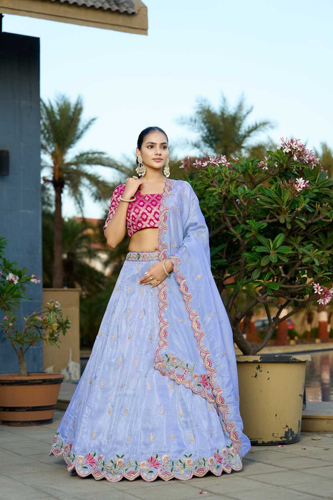 Ynf Viscose KESH530 ANANTESH 5048 Lehengas Wedding Collections Wholesale Wedding Lehenga Embroidered Lehenga Gota Patti Lehenga Manufacturer- Kapda Export