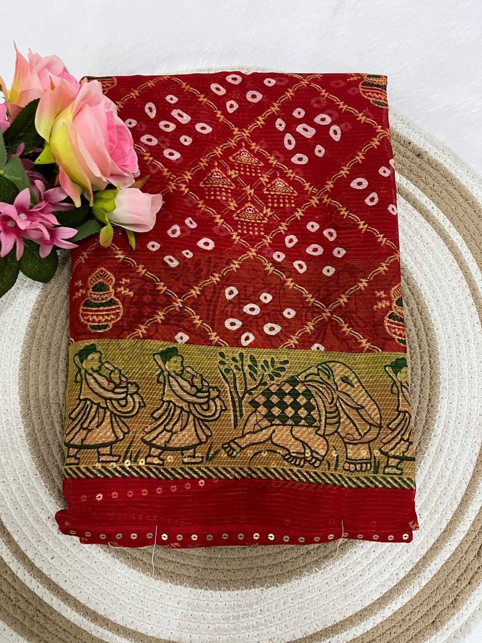 Ynf Zari Silk KESH696 25 Sarees Wholesale Festive Sarees Bandhani Sarees Casual Sarees Manufacturer- Kapda Export