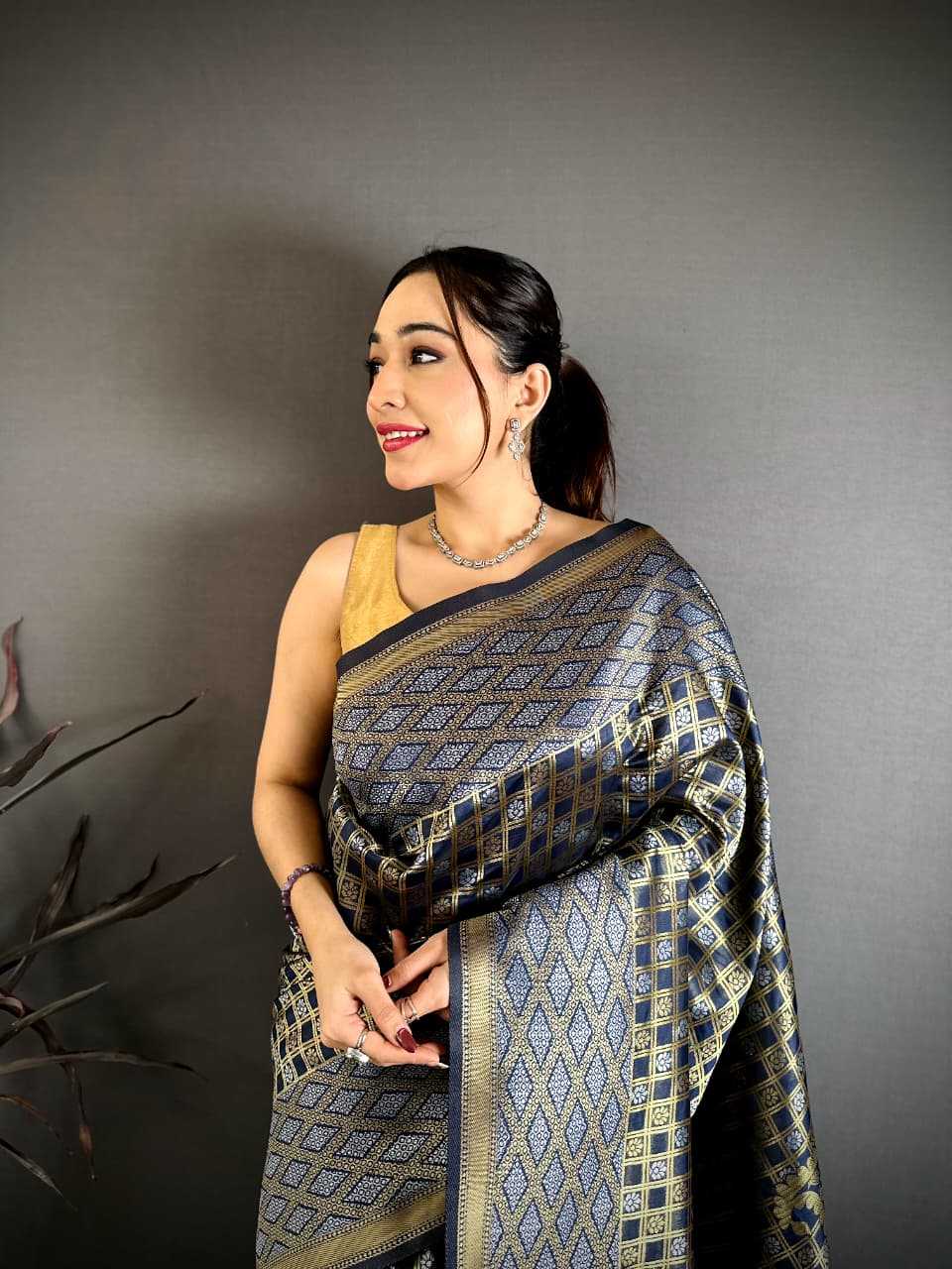 Ynf Banarasi Soft Silk KESH548 K-ANMOL Silk Sarees Festive Collections Wholesale Banarasi Silk Sarees Zari Border Silk Sarees Silk Sarees With Blouse Manufacturer- Kapda Export