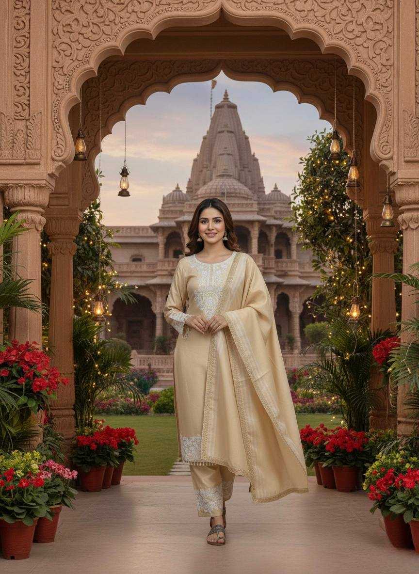 Ynf Banarasi Soft Silk KESH614 039 Suits & Dresses Wholesale Embroidery Suits Palazzo Suit Party wear suits Manufacturer- Kapda Export