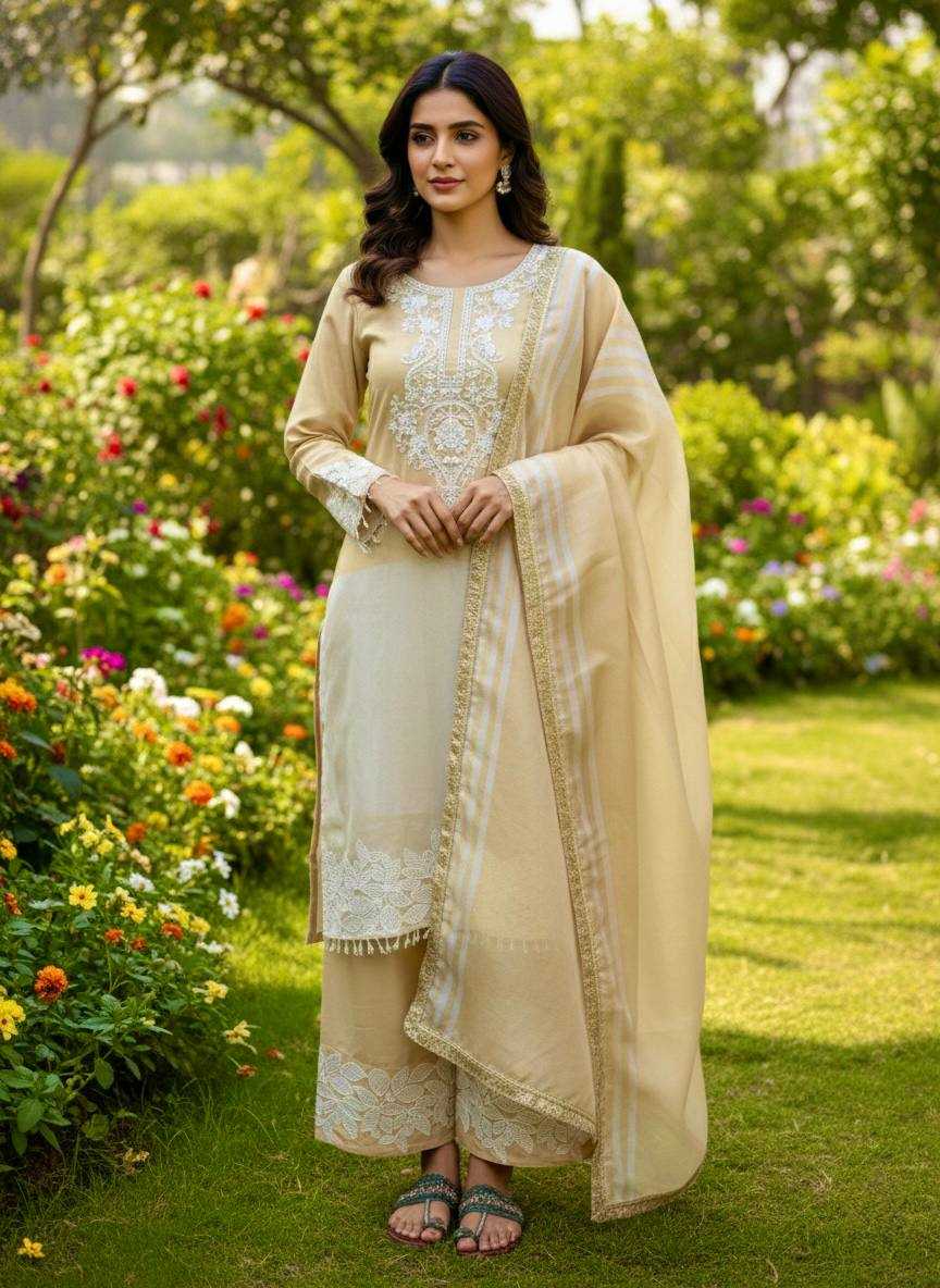 Ynf Banarasi Soft Silk KESH614 039 Suits & Dresses Wholesale Embroidery Suits Palazzo Suit Party wear suits Manufacturer- Kapda Export