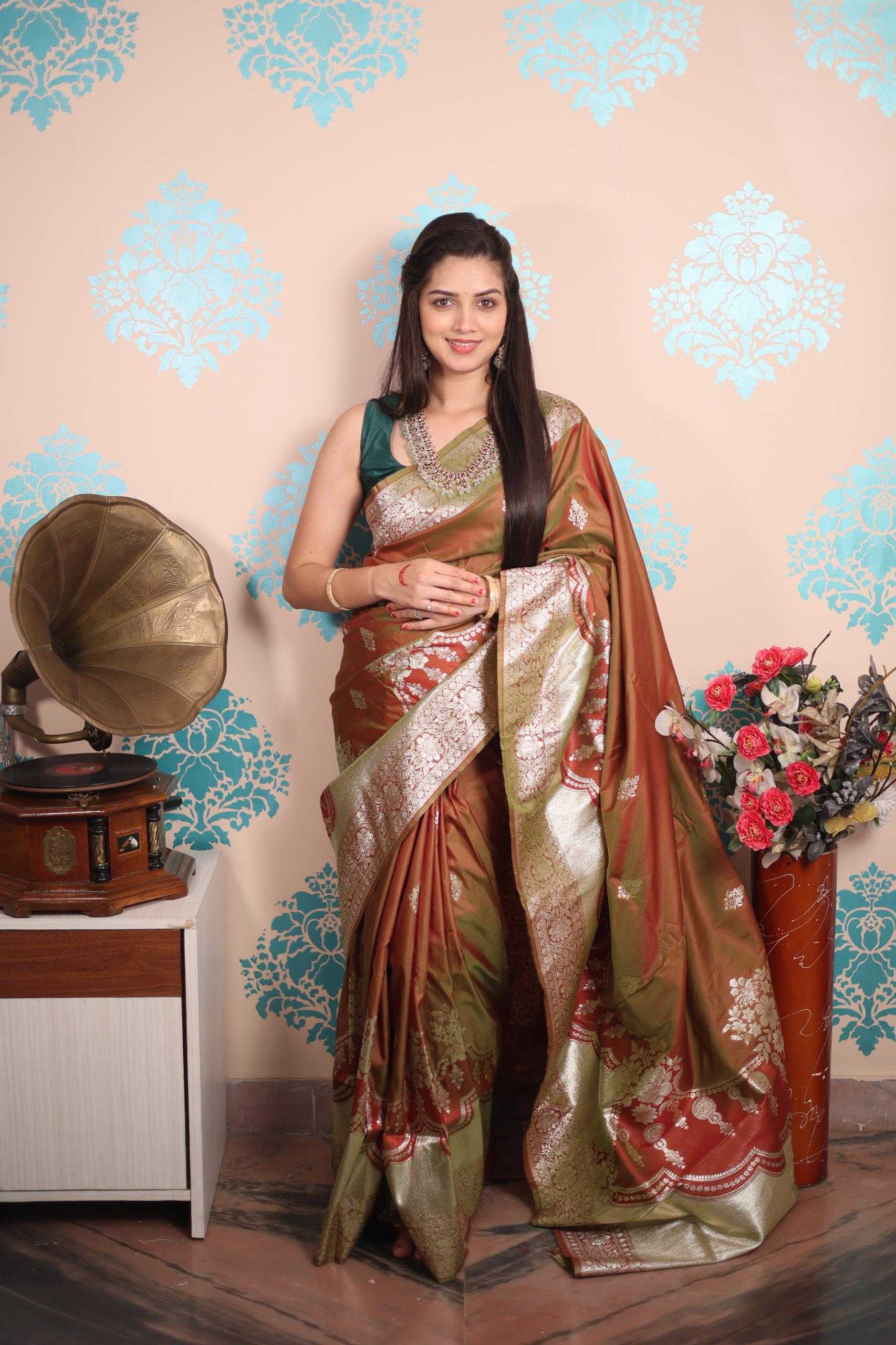 Ynf Banarasi Soft Silk KESH672 Banarasi Silk Sarees Wholesale Banarasi Silk Sarees Traditional Silk Sarees Designer Silk Sarees Manufacturer- Kapda Export