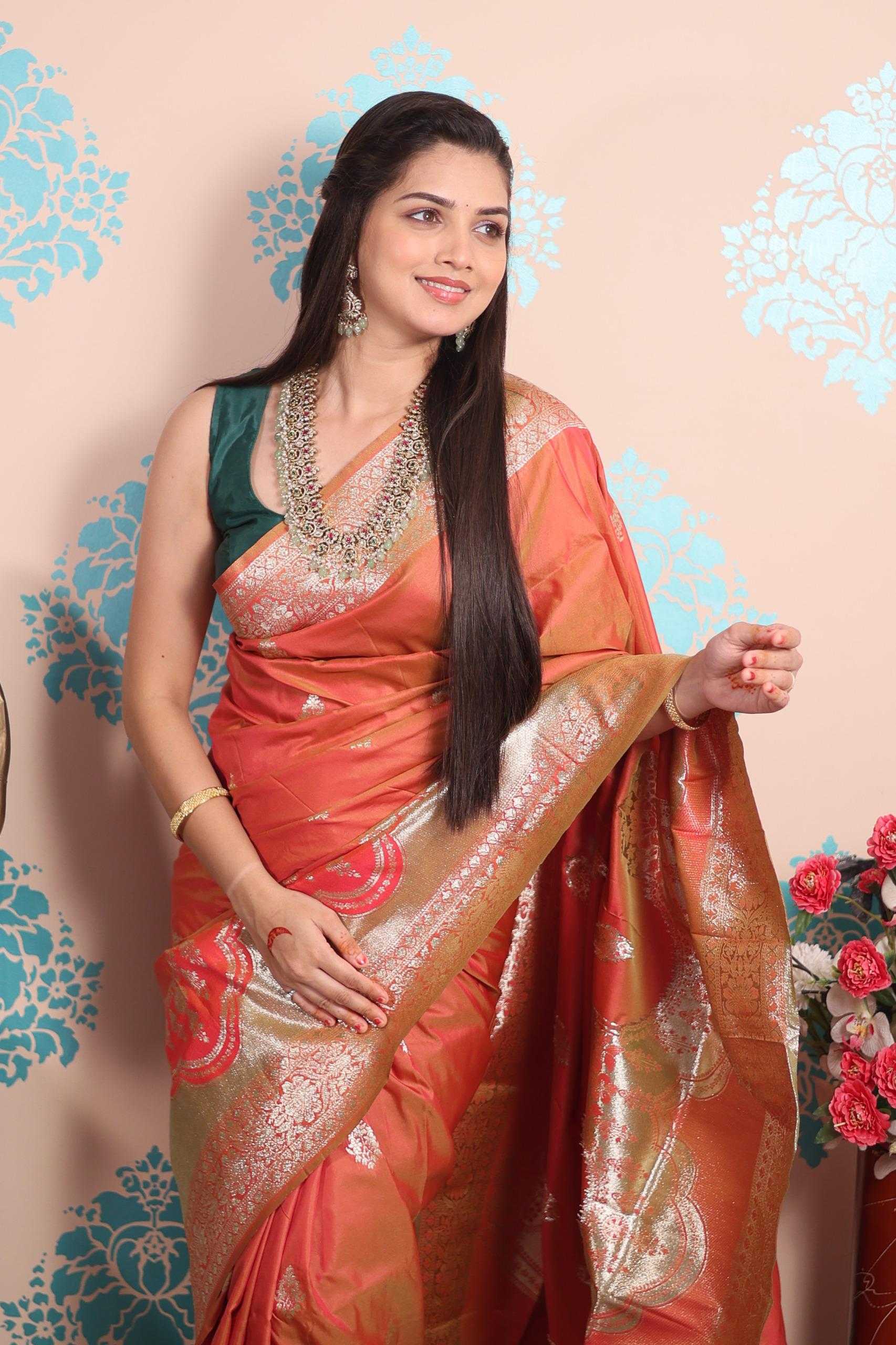 Ynf Banarasi Soft Silk KESH672 Banarasi Silk Sarees Wholesale Banarasi Silk Sarees Traditional Silk Sarees Designer Silk Sarees Manufacturer- Kapda Export