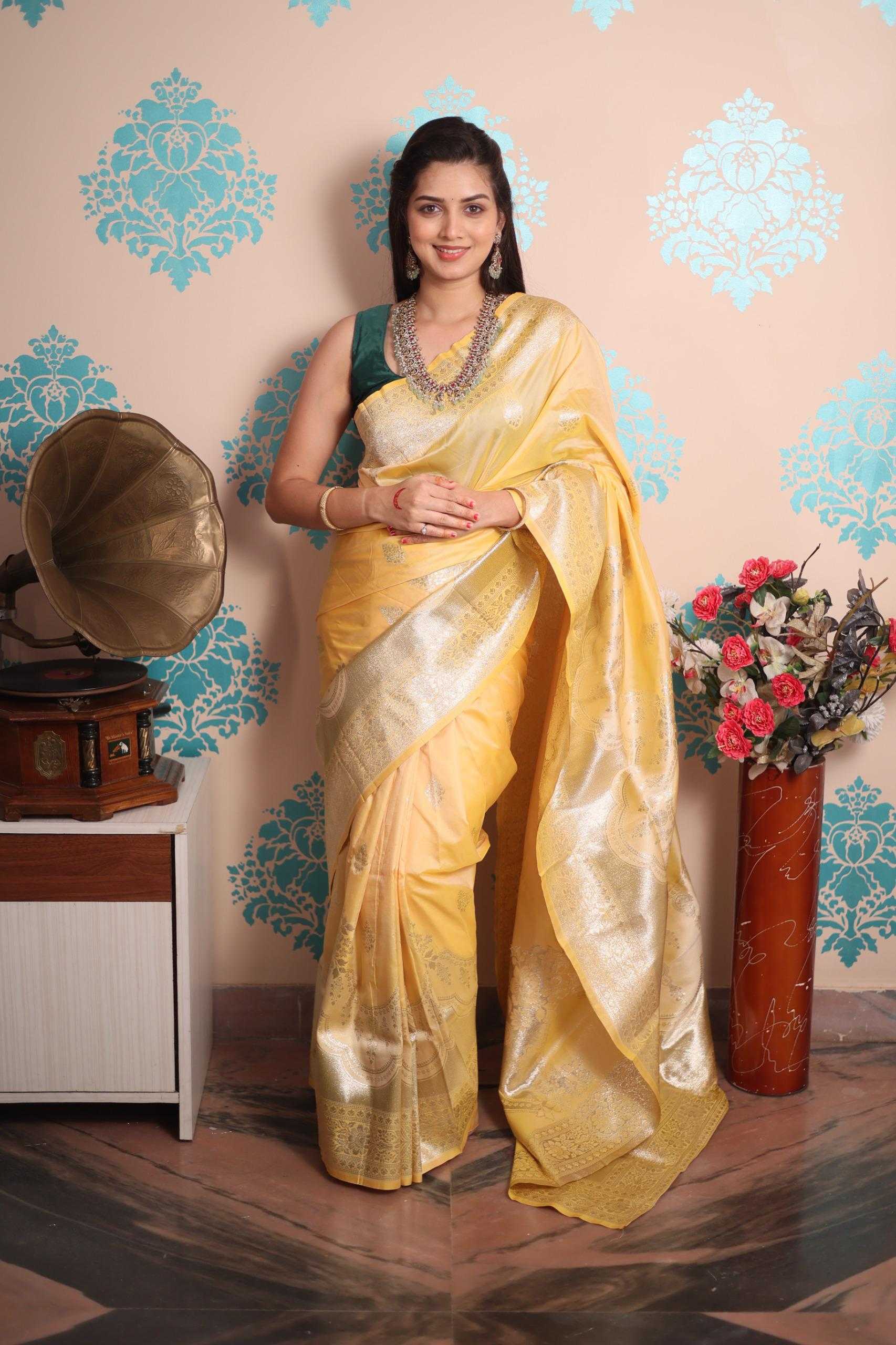 Ynf Banarasi Soft Silk KESH672 Banarasi Silk Sarees Wholesale Banarasi Silk Sarees Traditional Silk Sarees Designer Silk Sarees Manufacturer- Kapda Export