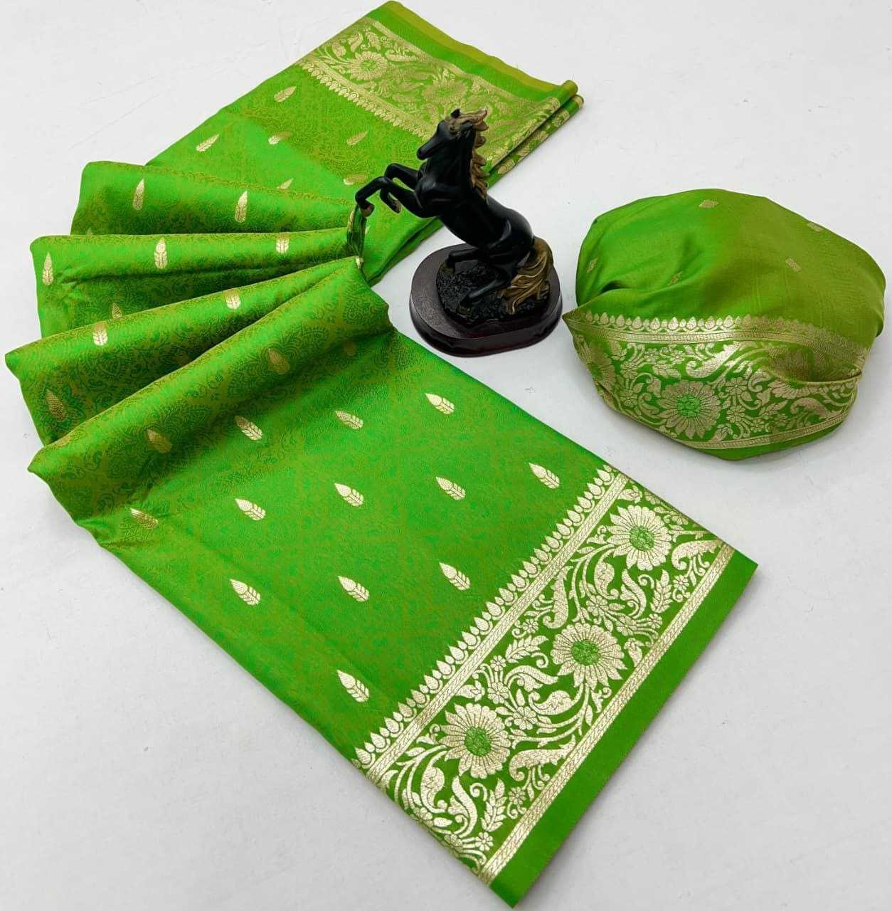 Ynf Banarasi Soft Silk RIN211 Nisha Silk Sarees Wholesale Banarasi Silk Sarees Zari Border Silk Sarees Embroidered Silk Sarees Manufacturer- Kapda Export