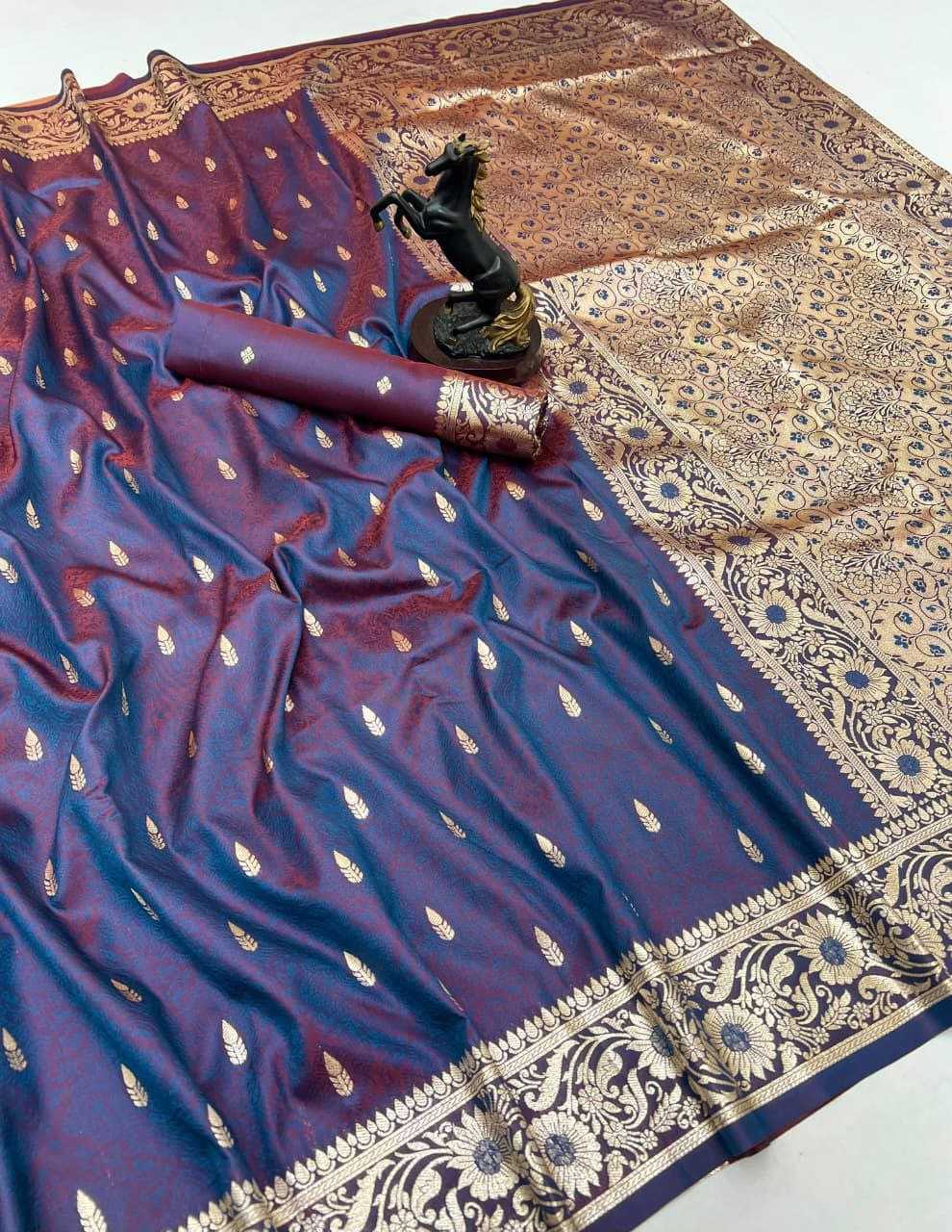 Ynf Banarasi Soft Silk RIN211 Nisha Silk Sarees Wholesale Banarasi Silk Sarees Zari Border Silk Sarees Embroidered Silk Sarees Manufacturer- Kapda Export