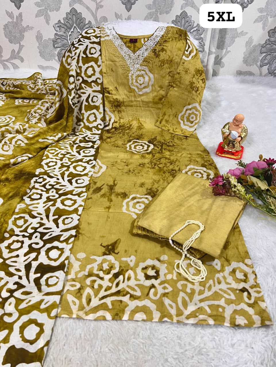 Ynf Batik KESH594 Adrija Kurti Plus Size Collections Wholesale Printed Kurtis Cotton Kurtis Handloom Kurtis Manufacturer- Kapda Export