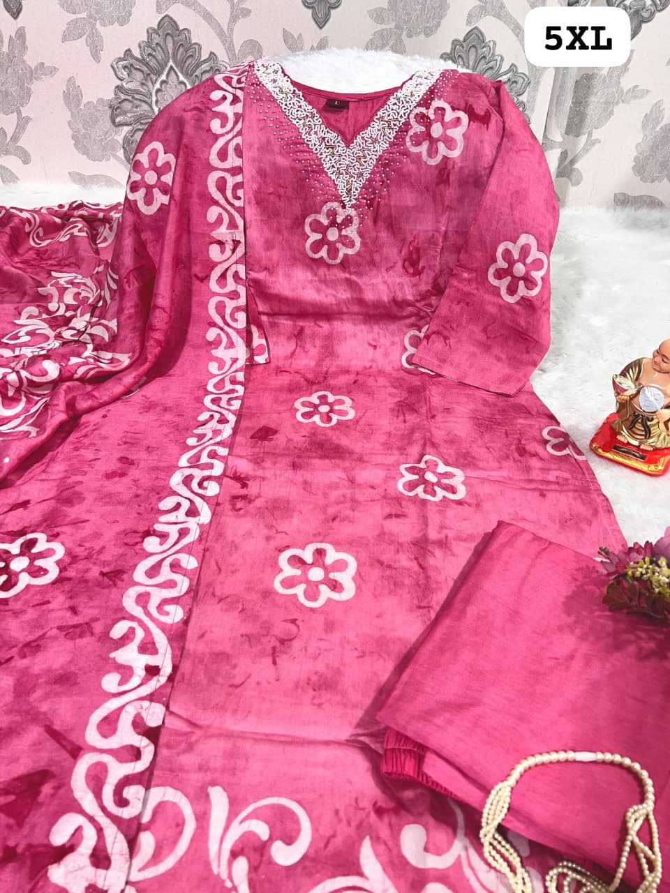 Ynf Batik KESH594 Adrija Kurti Plus Size Collections Wholesale Printed Kurtis Cotton Kurtis Handloom Kurtis Manufacturer- Kapda Export