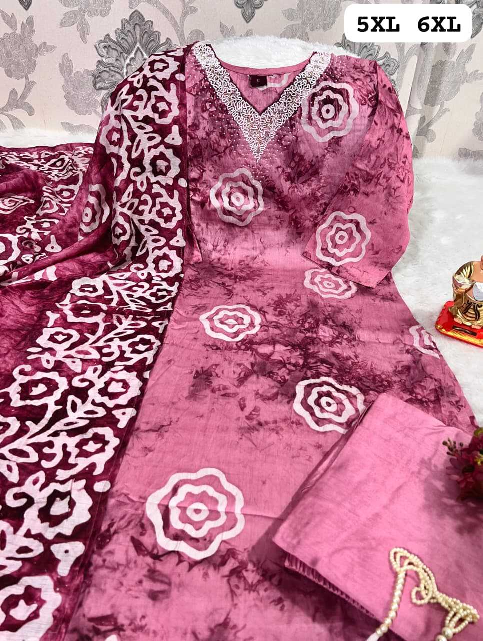 Ynf Batik KESH594 Adrija Kurti Plus Size Collections Wholesale Printed Kurtis Cotton Kurtis Handloom Kurtis Manufacturer- Kapda Export