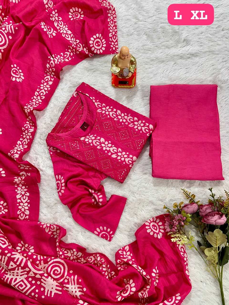 Ynf Batik KESH594 Akankita Kurti Plus Size Collections Wholesale Designer Kurtis Printed Kurtis Handloom Kurtis Kurti With Pants Manufacturer- Kapda Export