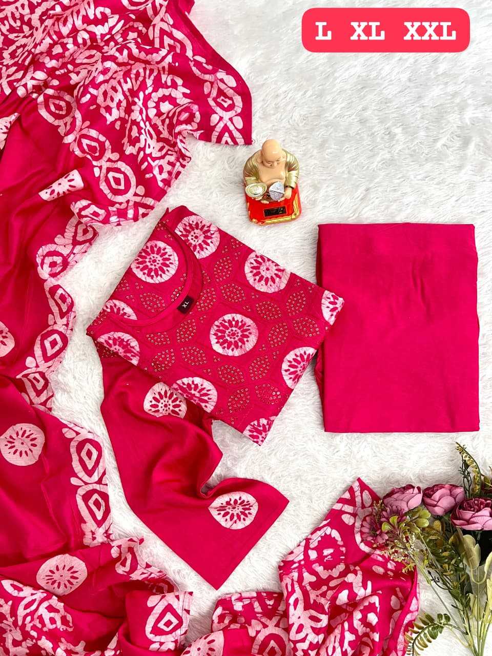 Ynf Batik KESH594 Akankita Kurti Plus Size Collections Wholesale Designer Kurtis Printed Kurtis Handloom Kurtis Kurti With Pants Manufacturer- Kapda Export