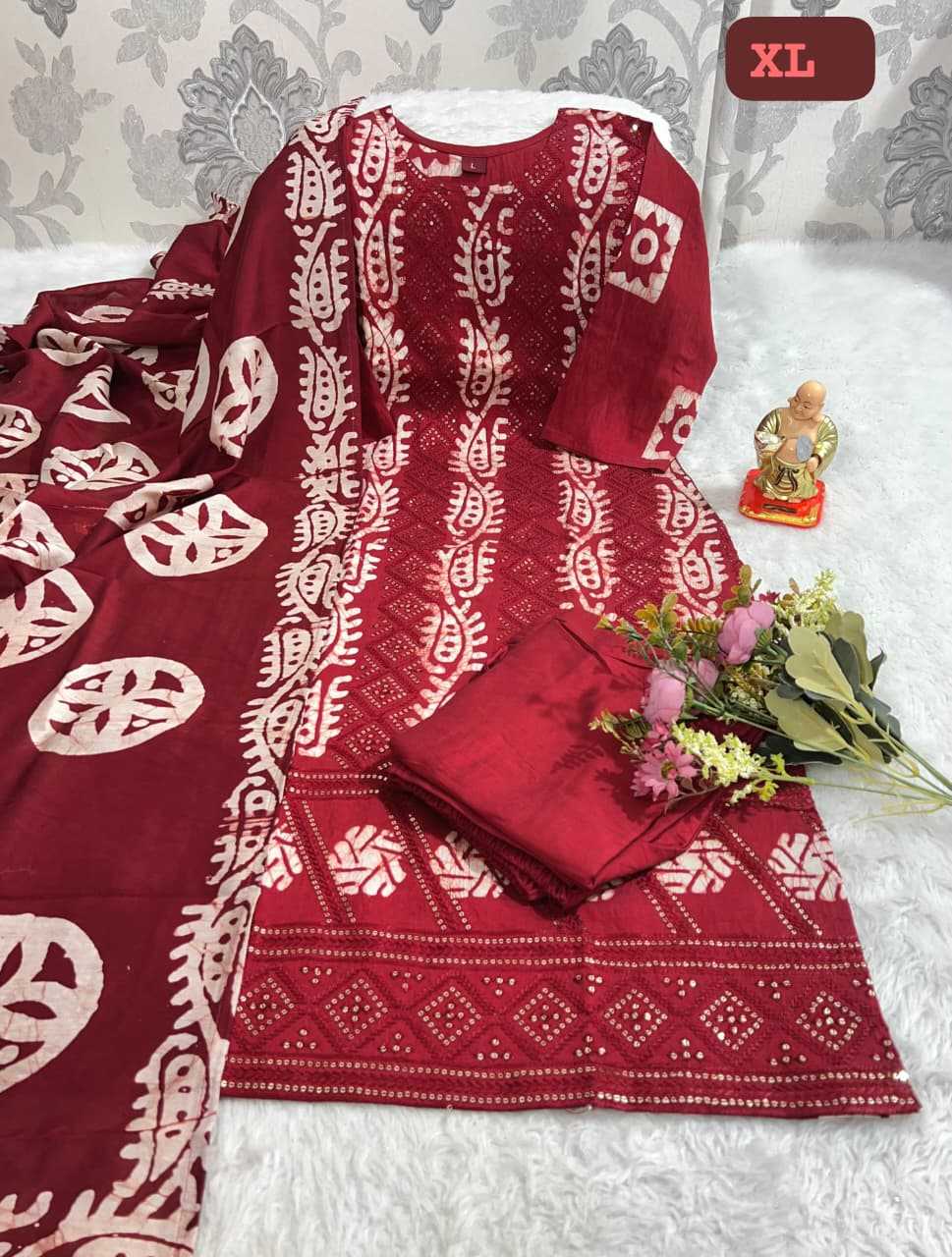 Ynf Batik KESH594 Akankita Kurti Plus Size Collections Wholesale Designer Kurtis Printed Kurtis Handloom Kurtis Kurti With Pants Manufacturer- Kapda Export