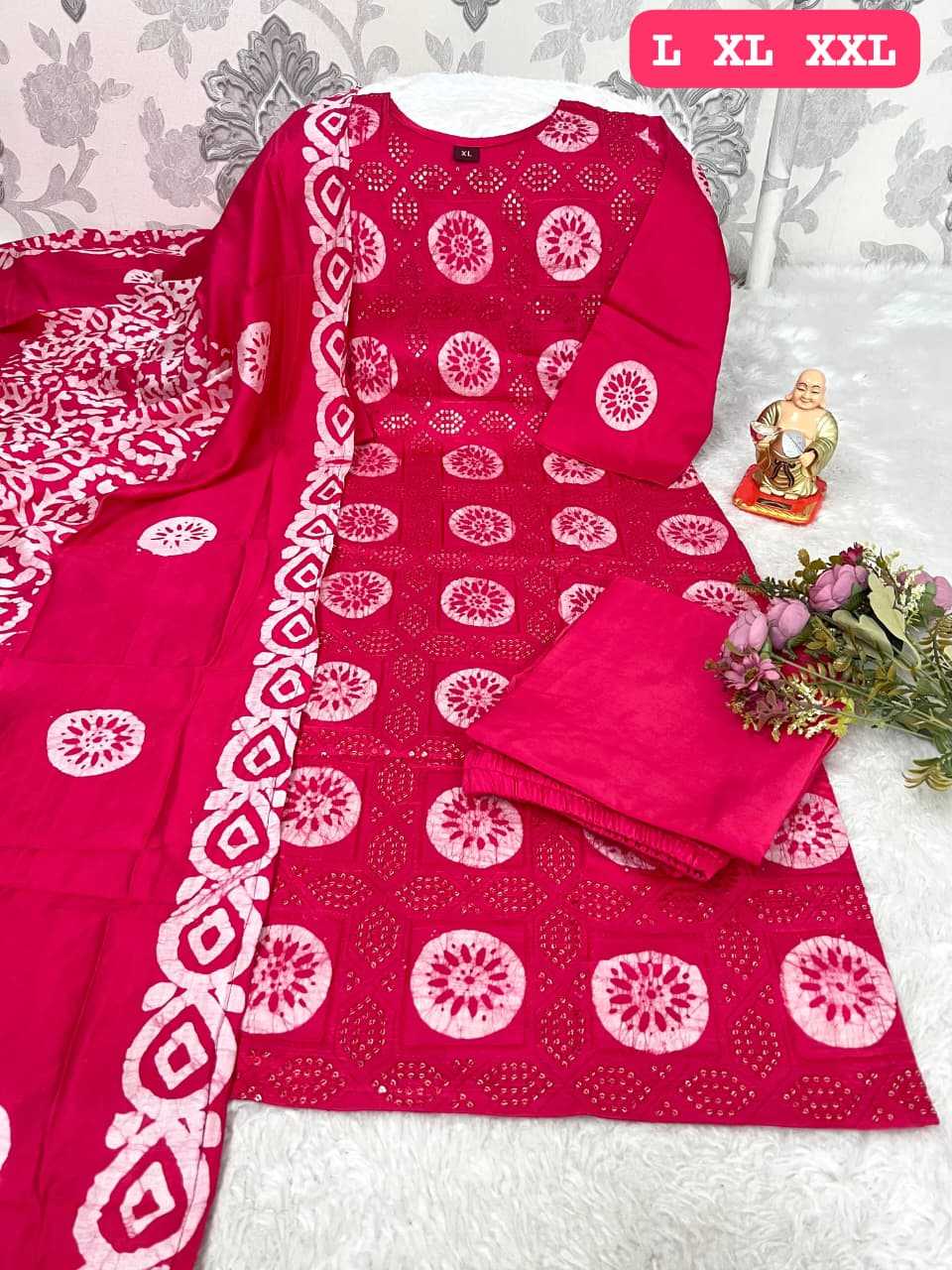 Ynf Batik KESH594 Akankita Kurti Plus Size Collections Wholesale Designer Kurtis Printed Kurtis Handloom Kurtis Kurti With Pants Manufacturer- Kapda Export