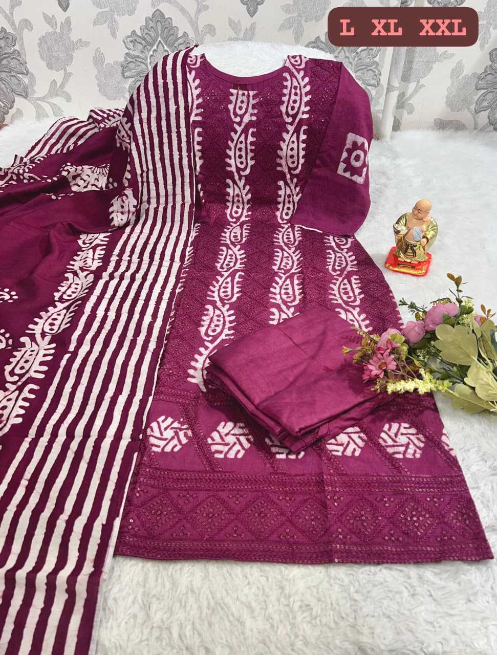 Ynf Batik KESH594 Akankita Kurti Plus Size Collections Wholesale Designer Kurtis Printed Kurtis Handloom Kurtis Kurti With Pants Manufacturer- Kapda Export