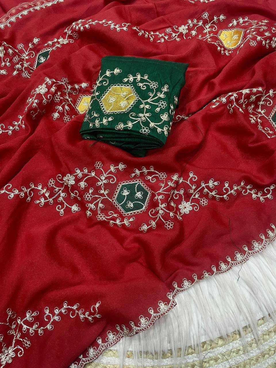 Ynf Blooming RIN230 592 Sarees Wholesale Sequence Sarees Embroidered Sarees Traditional Sarees Manufacturer- Kapda Export