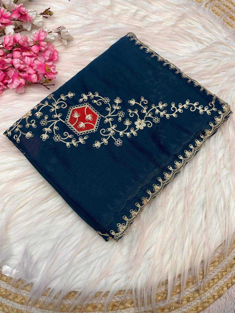 Ynf Blooming RIN230 592 Sarees Wholesale Sequence Sarees Embroidered Sarees Traditional Sarees Manufacturer- Kapda Export