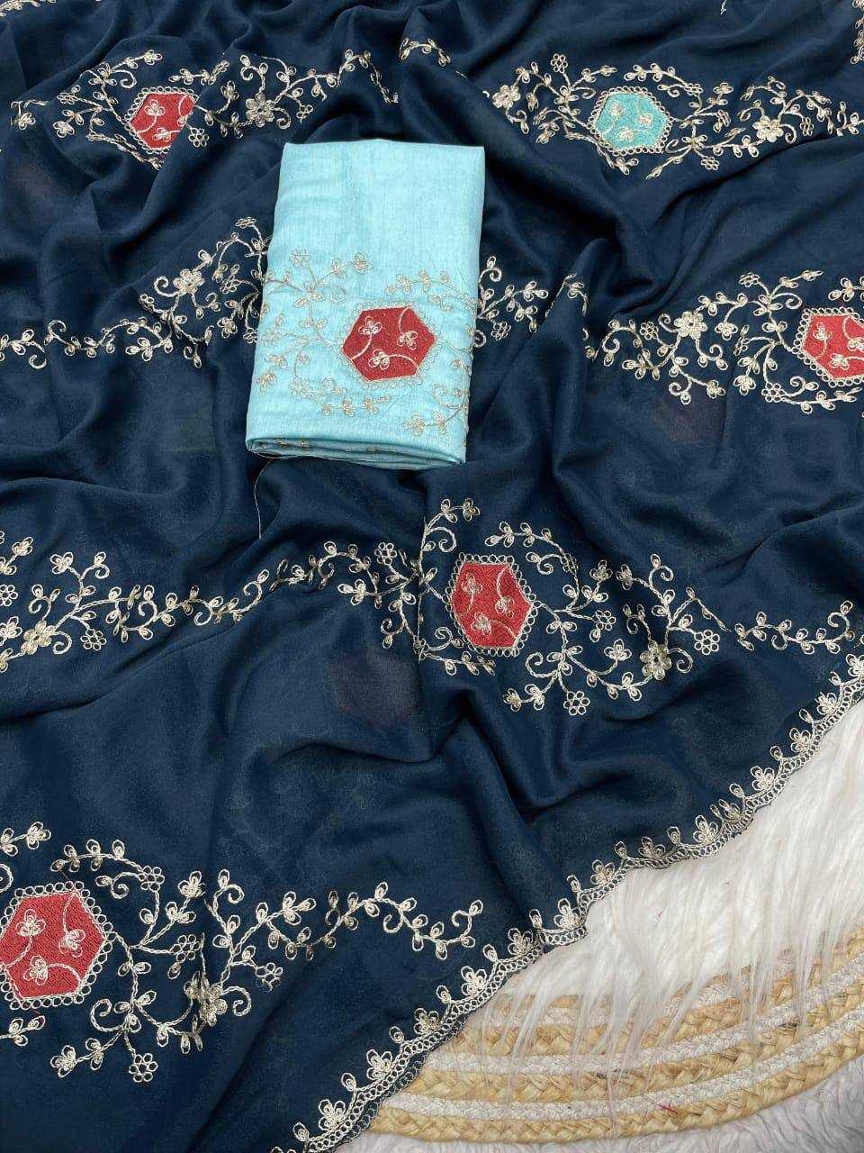 Ynf Blooming RIN230 592 Sarees Wholesale Sequence Sarees Embroidered Sarees Traditional Sarees Manufacturer- Kapda Export