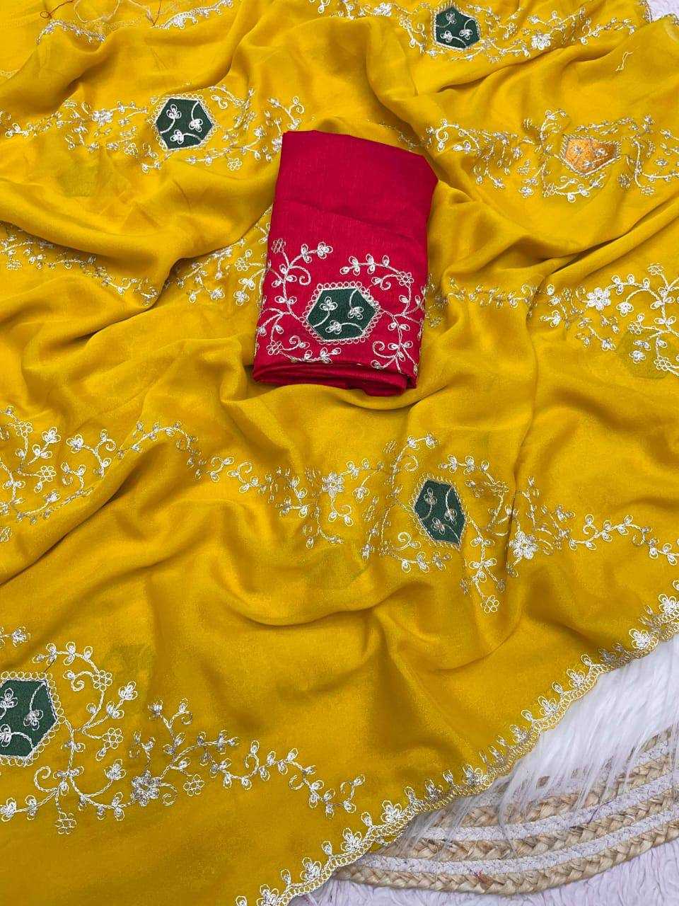 Ynf Blooming RIN230 592 Sarees Wholesale Sequence Sarees Embroidered Sarees Traditional Sarees Manufacturer- Kapda Export