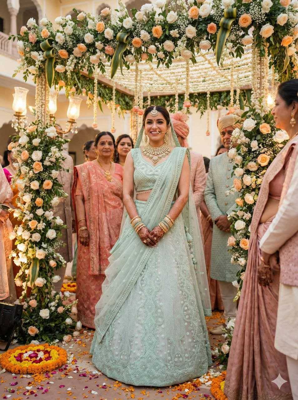 Ynf Butterfly Net KESH508 1115 Lehengas Wholesale Designer Lehenga Wedding Lehenga Sequins Lehenga Manufacturer- Kapda Export