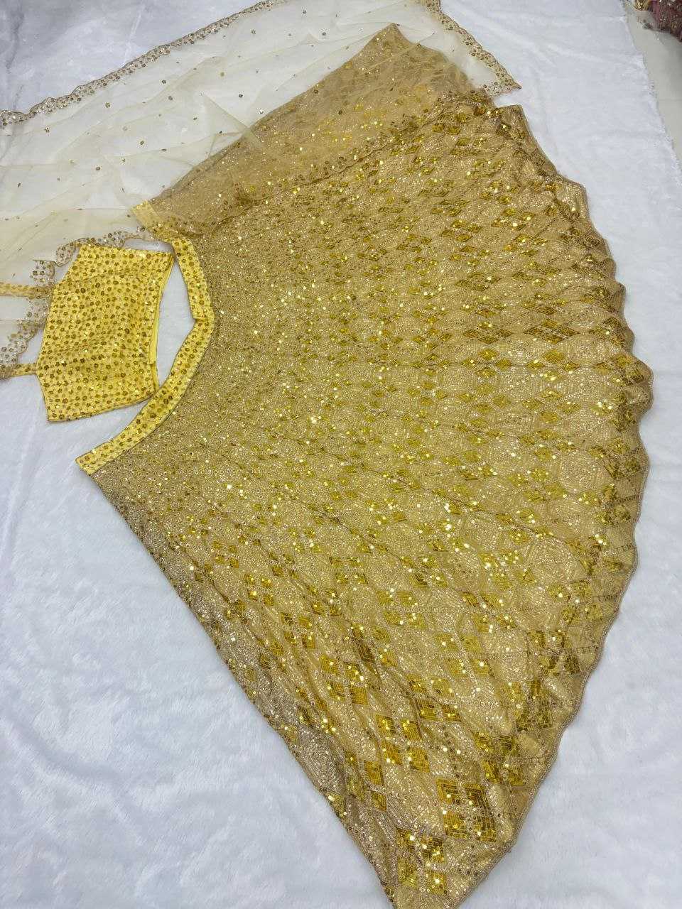 Ynf Butterfly Net KESH508 1117 Lehengas Wholesale Designer Lehenga Embroidered Lehenga Sequins Lehenga Manufacturer- Kapda Export