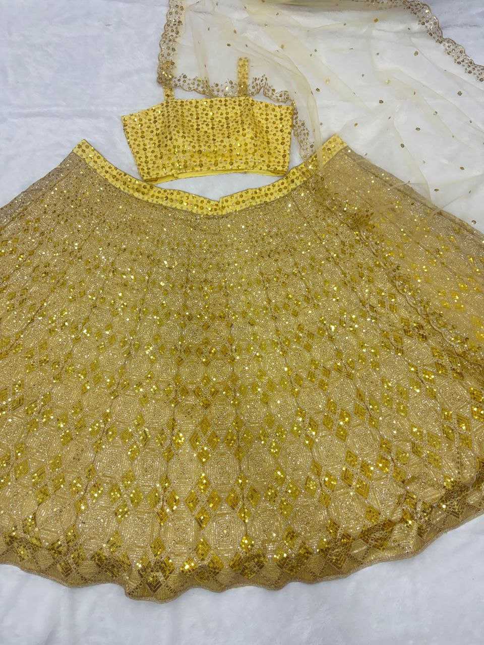 Ynf Butterfly Net KESH508 1117 Lehengas Wholesale Designer Lehenga Embroidered Lehenga Sequins Lehenga Manufacturer- Kapda Export