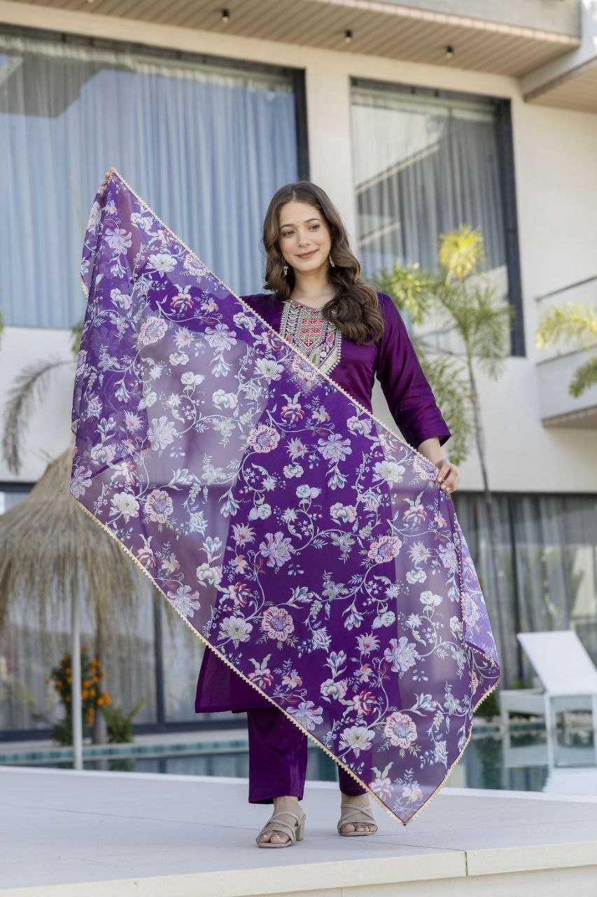 Ynf Chanderi Cotton KESH529 ZARA 2 Kurti Wholesale Cotton Kurtis Fancy Kurti Embroidered Kurtis Manufacturer- Kapda Export