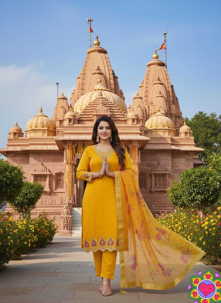 Ynf Chanderi Silk KESH550 330 Kurti Wholesale Designer Kurtis Fancy Kurti Embroidered Kurtis Manufacturer- Kapda Export