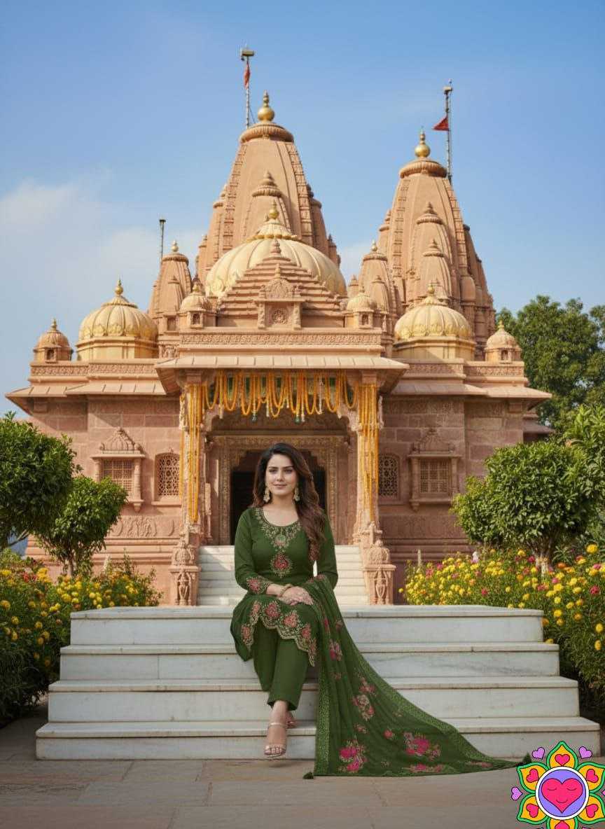 Ynf Chanderi Silk KESH550 330 Kurti Wholesale Designer Kurtis Fancy Kurti Embroidered Kurtis Manufacturer- Kapda Export