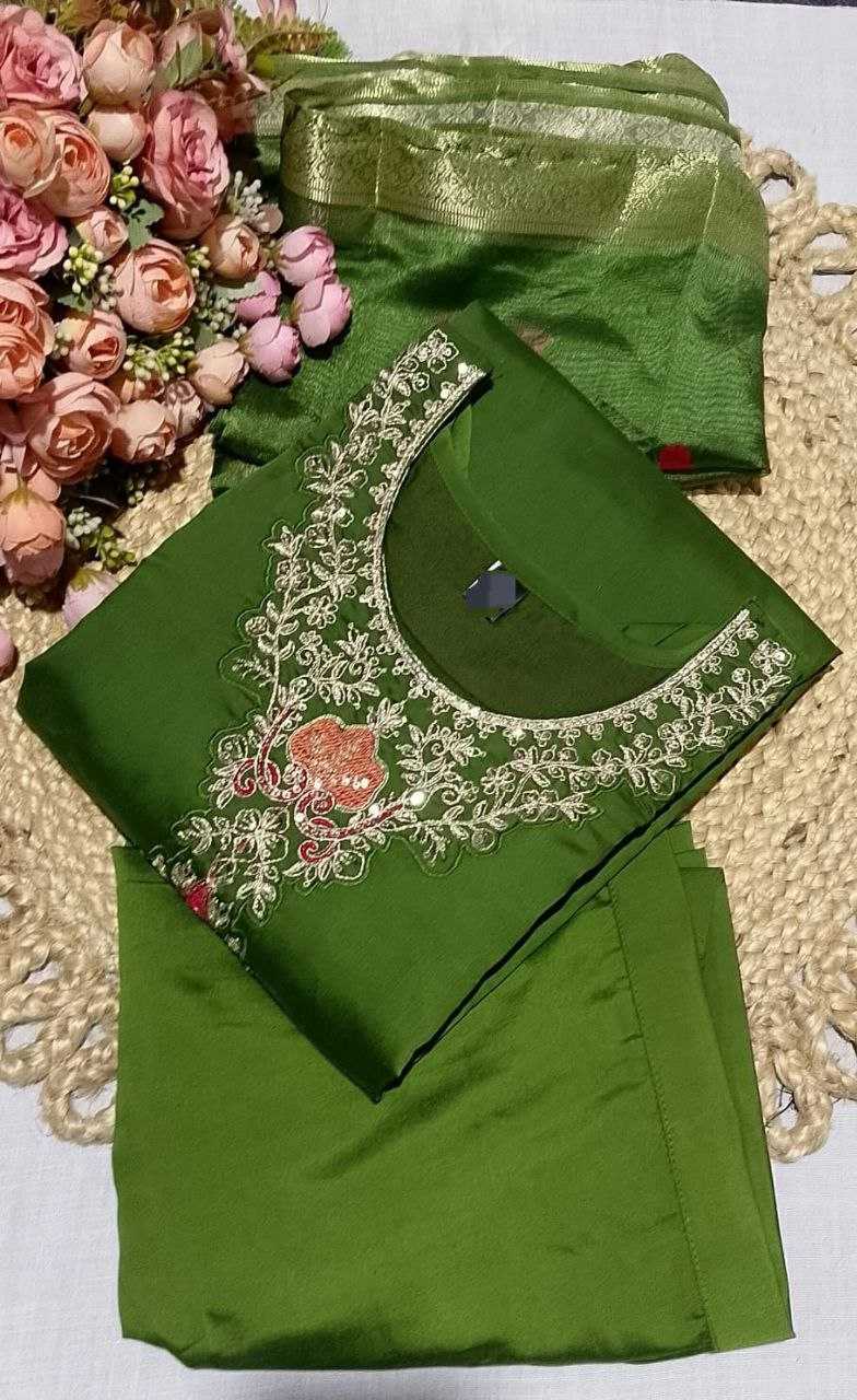 Ynf Chanderi Silk KESH550 330 Kurti Wholesale Designer Kurtis Fancy Kurti Embroidered Kurtis Manufacturer- Kapda Export