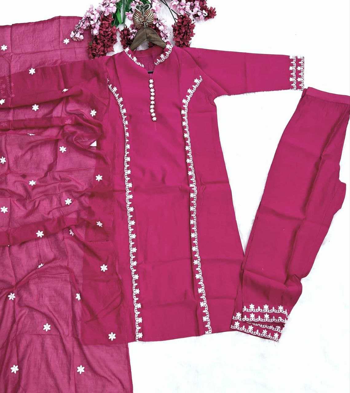 Ynf Chanderi Soft KESH536 P.V Kurti Wholesale Designer Kurtis Fancy Kurti Embroidered Kurtis Manufacturer- Kapda Export