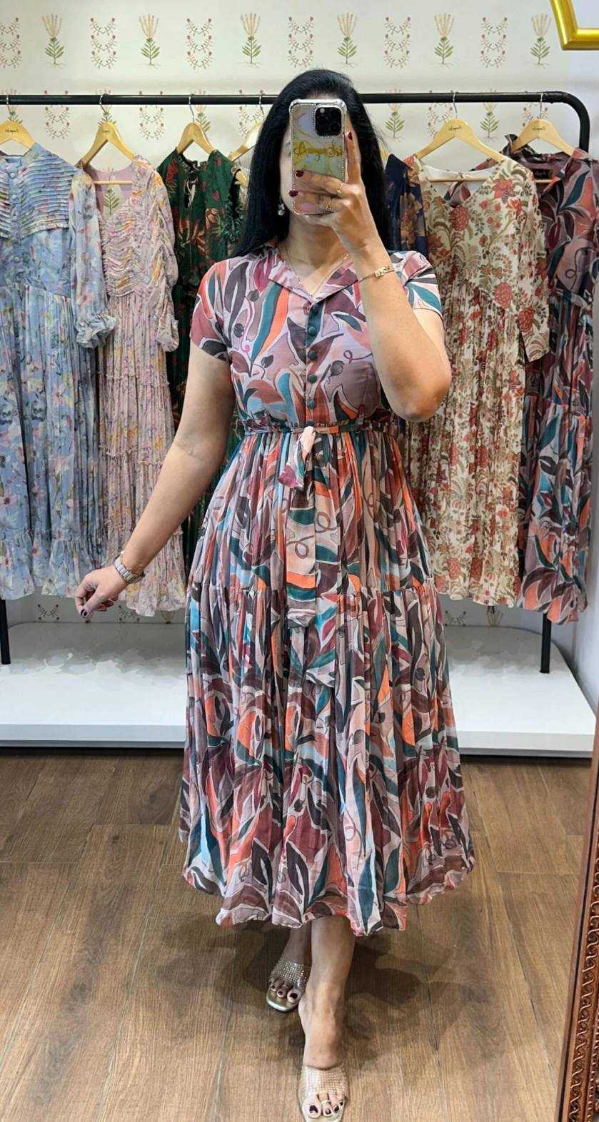 Ynf Chiffon KESH210 2548 Suits & Dresses Wholesale Maxi Dresses Designer dresses Party Wear Dresses Manufacturer- Kapda Export