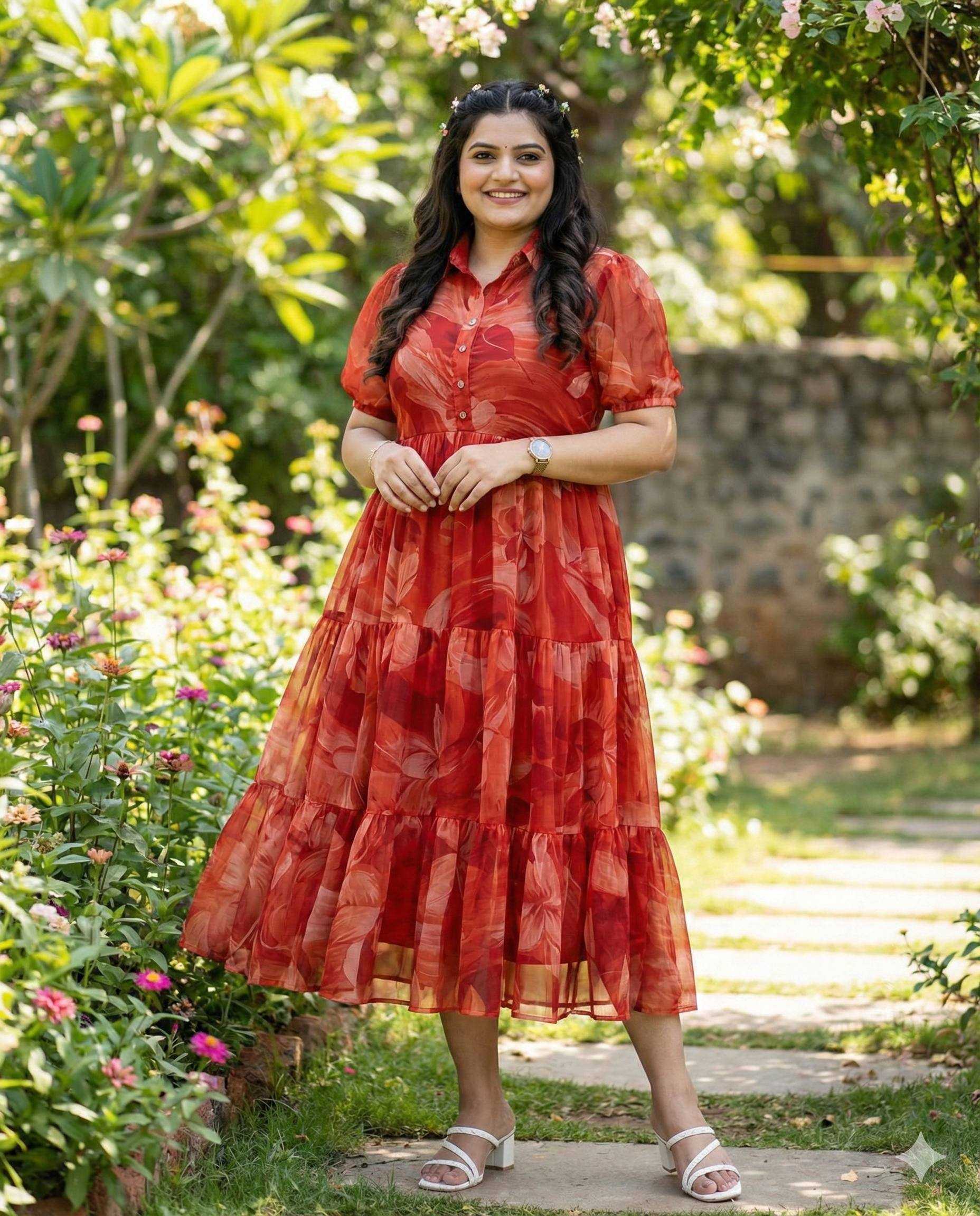 Ynf Chiffon KESH210 2554 Suits & Dresses Wholesale Designer dresses Party Wear Dresses Printed Dresses Manufacturer- Kapda Export