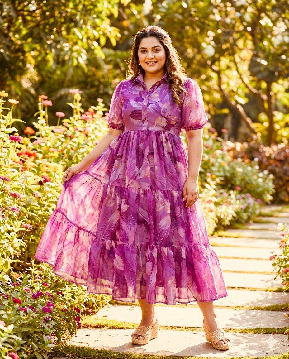 Ynf Chiffon KESH210 2555 Suits & Dresses Wholesale Designer dresses Printed Dresses Cotton Dresses Manufacturer- Kapda Export