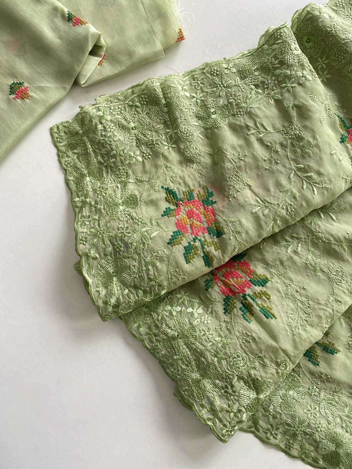 Ynf Chiffon KESH249 Ankita Sarees Wholesale Chiffon Sarees Embroidered Sarees Zari Border Sarees Manufacturer- Kapda Export