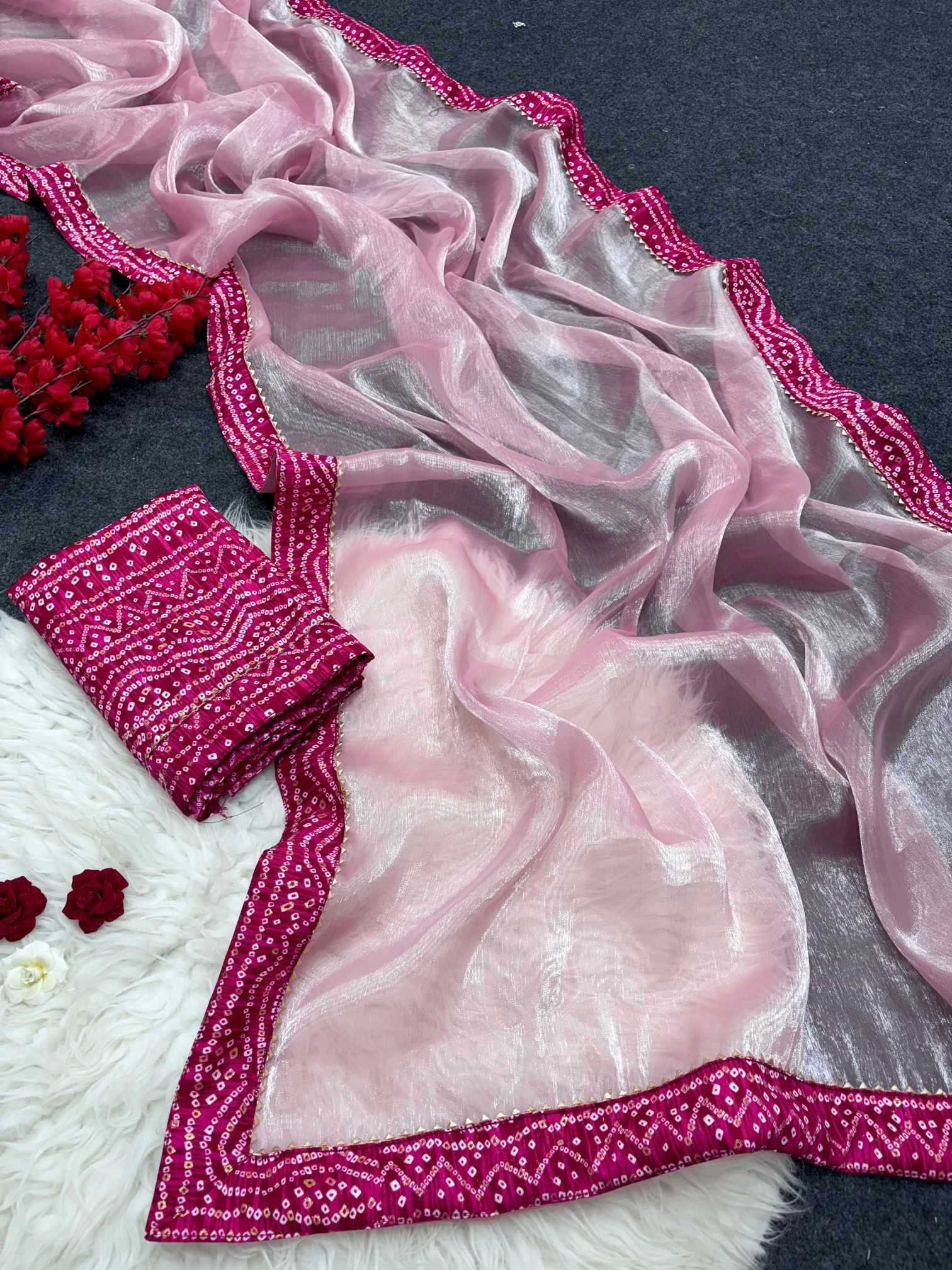 Ynf Chiffon KESH649 Adhita Sarees Wholesale Printed Sarees Chiffon Sarees Satin Sarees Manufacturer- Kapda Export