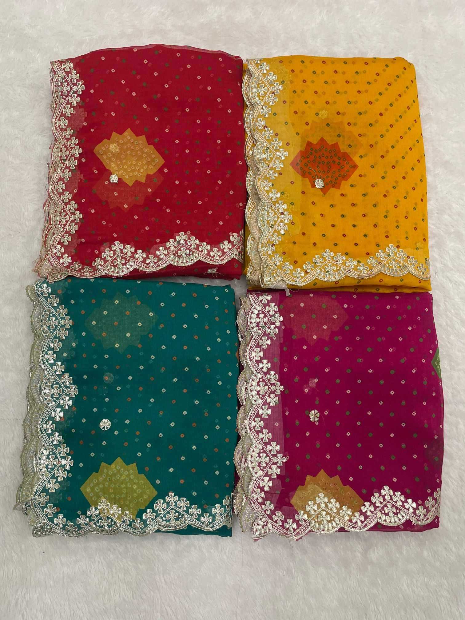 Ynf Chiffon KESH649 Eiliya Sarees Wholesale Georgette Sarees Chiffon Sarees Butta Sarees Manufacturer- Kapda Export