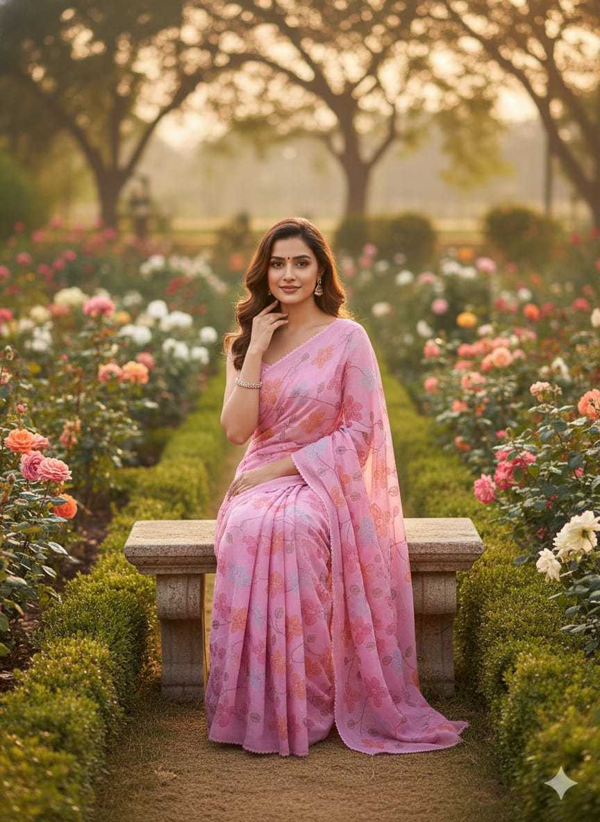 Ynf Chiffon KESH682 Aima Sarees Wholesale Designer Sarees Chiffon Sarees Swarovski Sarees Manufacturer- Kapda Export