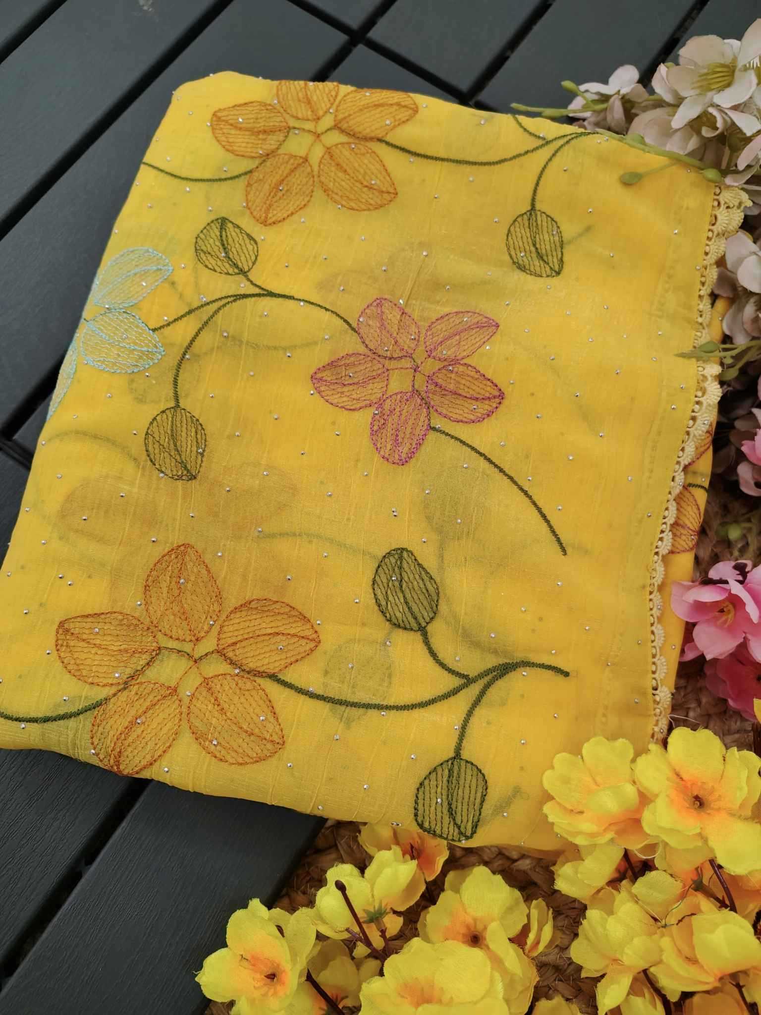 Ynf Chiffon KESH682 Rameesha Sarees Wholesale Designer Sarees Chiffon Sarees Swarovski Sarees Manufacturer- Kapda Export