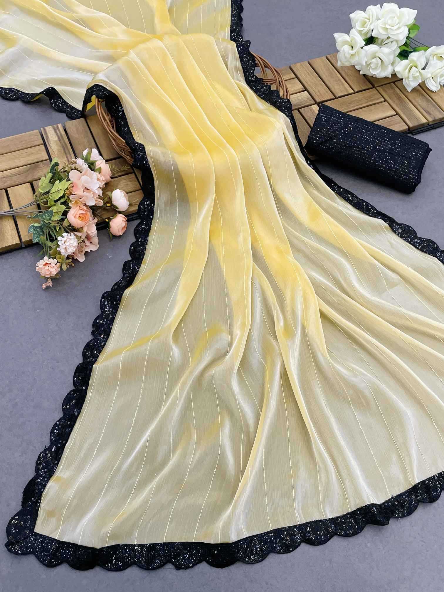 Ynf Chiffon KESH689 769 Silk Sarees Wholesale Soft Silk Sarees Party Wear Silk Sarees Designer Silk Sarees Manufacturer- Kapda Export