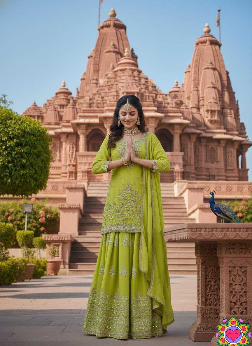 Ynf Chinon KESH550 333 Lehengas Wholesale Traditional Lehenga Embroidered Lehenga Sequins Lehenga Manufacturer- Kapda Export