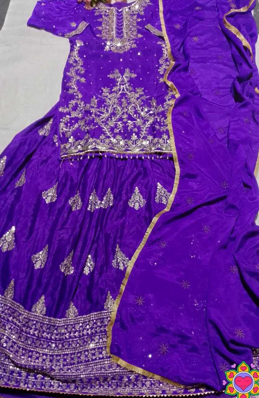 Ynf Chinon KESH550 333 Lehengas Wholesale Traditional Lehenga Embroidered Lehenga Sequins Lehenga Manufacturer- Kapda Export