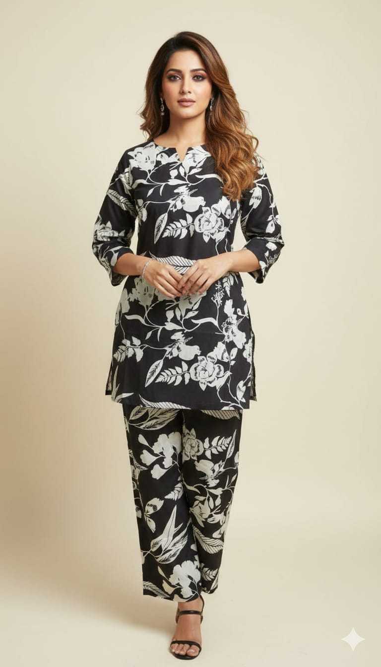 Ynf Cotton Cambric KESH585 187 Suits & Dresses Western Wears Festive Collections Wholesale Co-ord Set Printed Dresses Cotton Dresses Manufacturer- Kapda Export